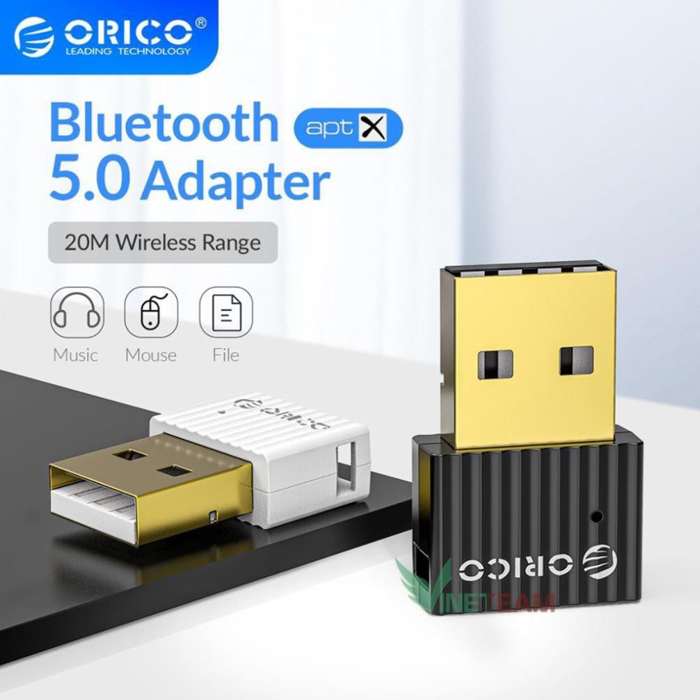 USB Bluetooth 5.0 Orico BTA-508 – Chính Hãng Orico – Hỗ trợ máy tính kết nối Bluetooth với các thiết bị khác -dc4220