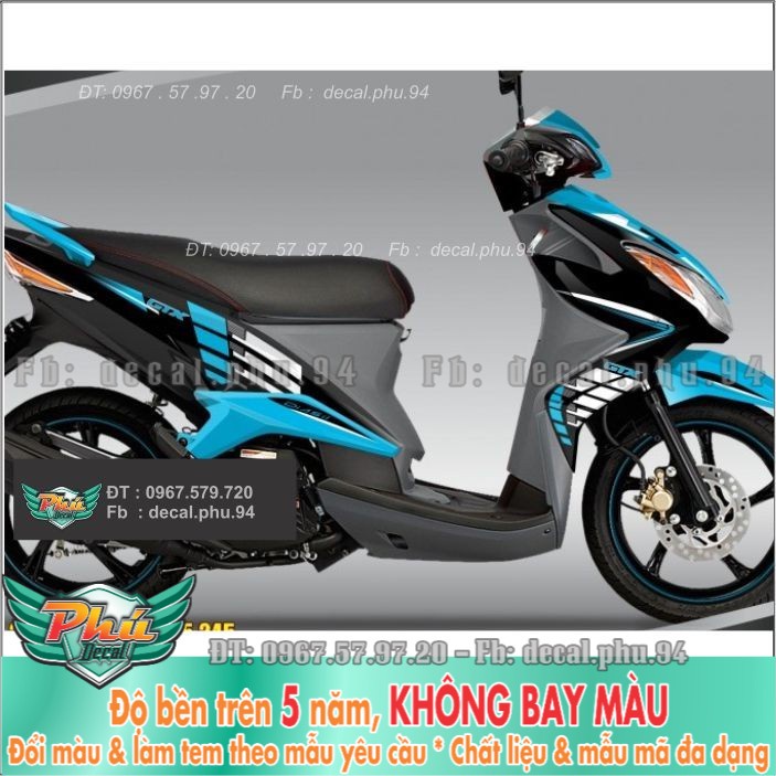 Tem rời Luvias Xanh ngoc đen (B) -1