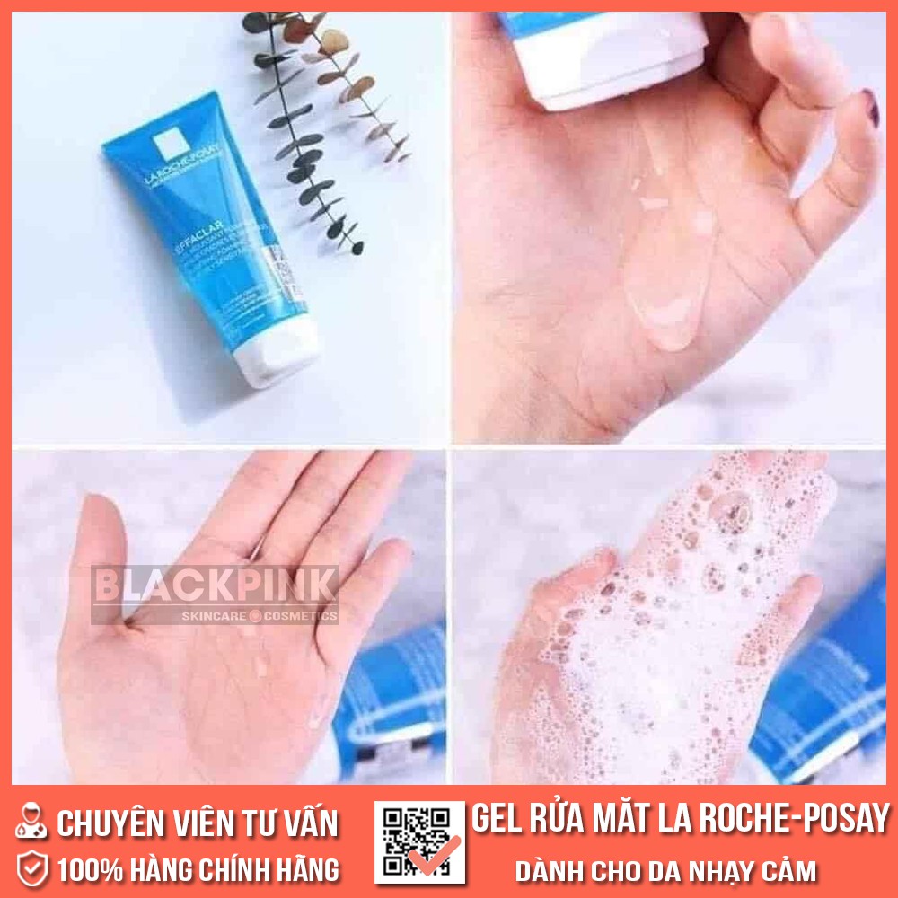 Gel rửa mặt tạo bọt La Roche-Posay Effaclar Purifying Foaming - sữa rửa mặt cho da dầu, mụn, nhạy cảm, hàng chuẩn Pháp