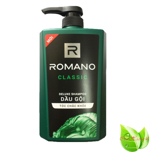 Romano: Combo Dầu Gội Classic 650ml + Lăn khử mùi Classic 50ml