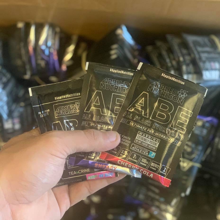 Gói Thử Sample Applied Nutrition ABE Pre workout 1 lần dùng(11 Gram) Authentic 100%