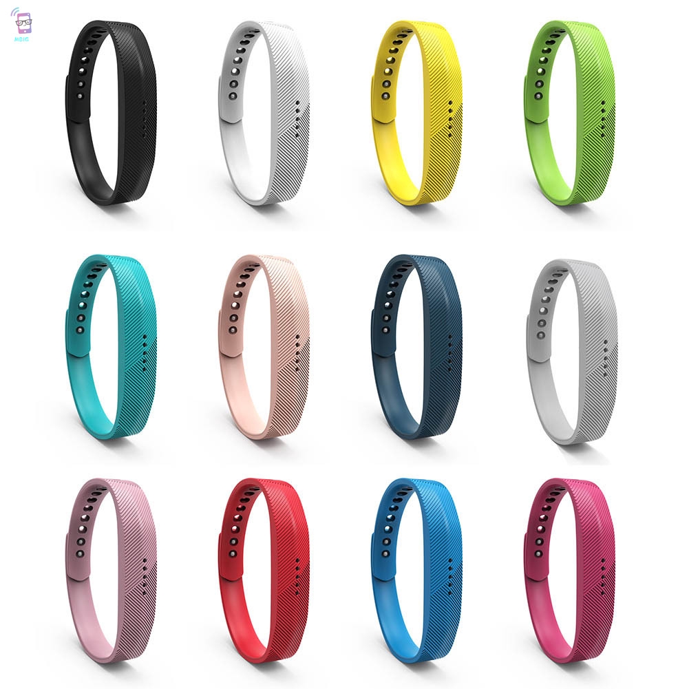 Dây Đeo Silicon Thay Thế Cho Đồng Hồ Thông Minh Fitbit Flex 2