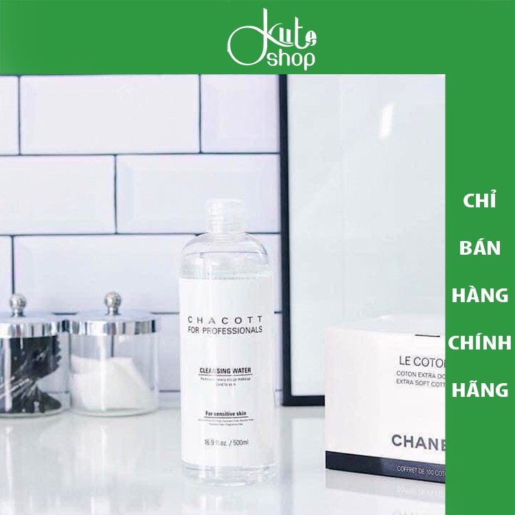 Nước tẩy trang Chacott Cleansing Water 500ml
