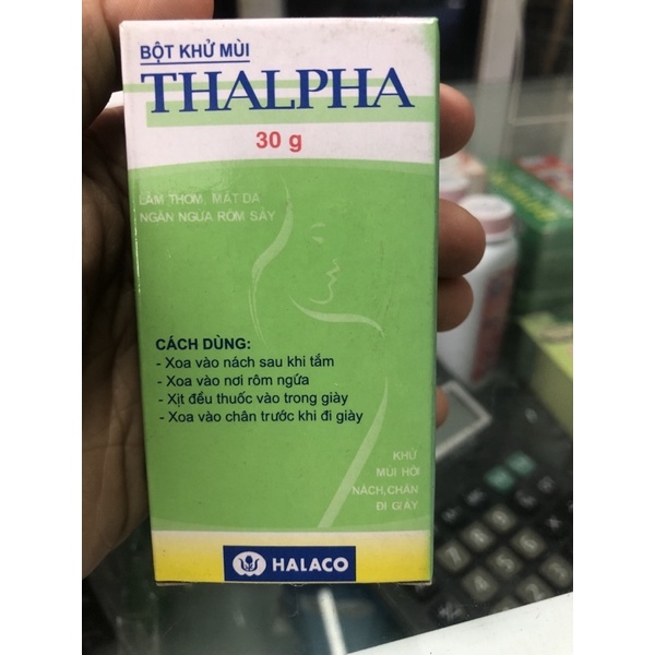 Bột khử mùi thalpha