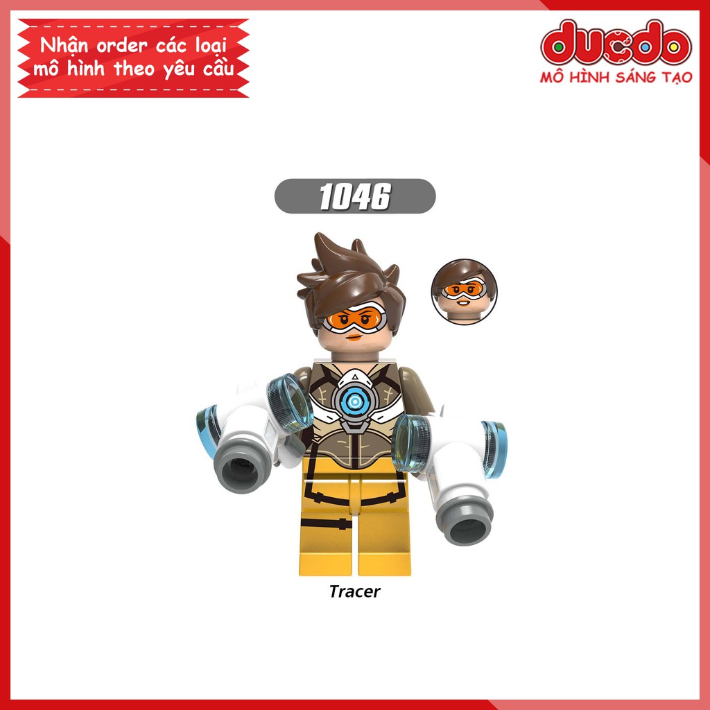 Minifigures các nhân vật trong Overwatch - Đồ chơi Lắp ghép Xếp hình Mô hình Mini Xinh 0230