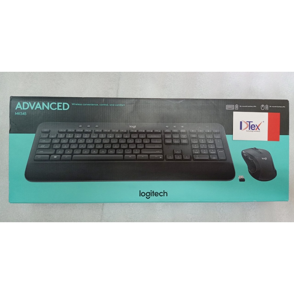 Bộ Bàn Phím và Chuột Logitech MK545 - Hàng Chính Hãng
