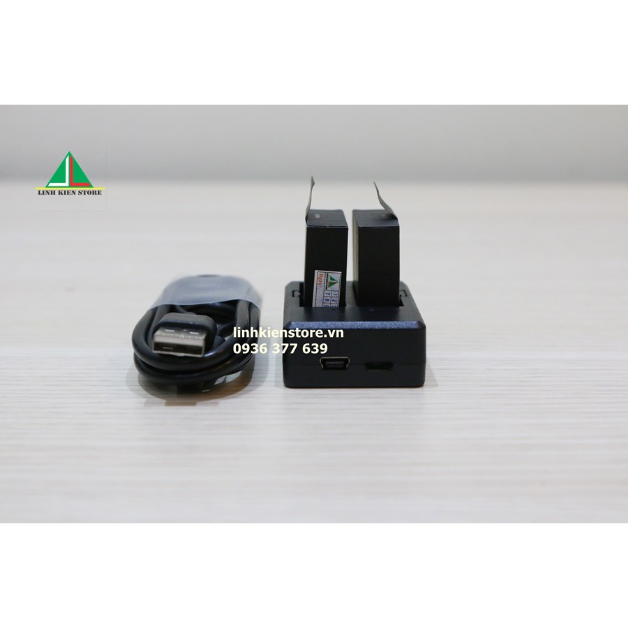 Combo Dock sạc đôi và pin SJCAM SJ5000 / SJ4000 Wifi