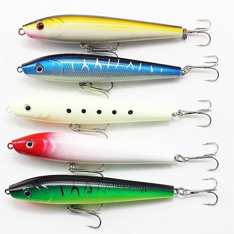1 Mồi Câu Cá Phát Sáng Trong Tối 9cm 9g