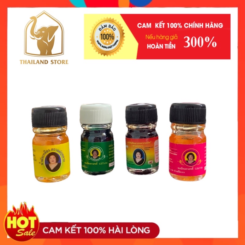 Dầu Bà Mập Thái Lan, Chai 3ml