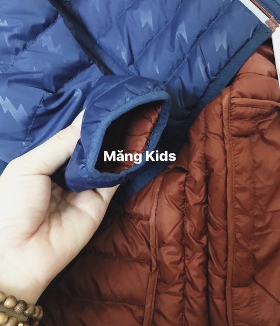 Áo Khoác Lông Vũ Siêu Nhẹ Kèm Túi