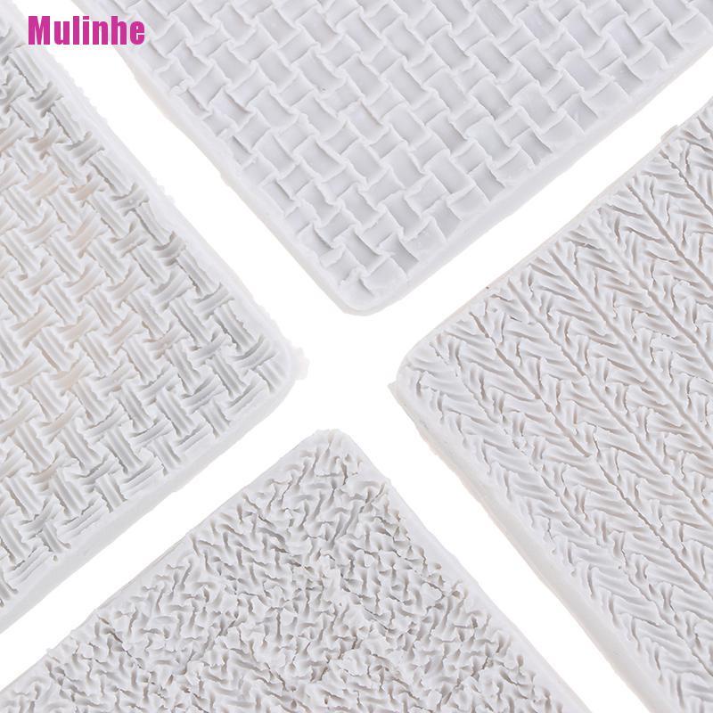 Khuôn silicone Tạo Hình Đan Len Em Bé Trang Trí Bánh Kem