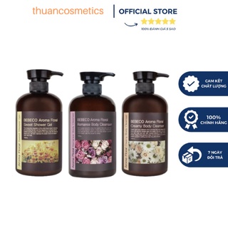 Sữa Tắm Nước Hoa Cao Cấp - Bebeco Aroma Floral Romance Body Cleanser 750ml