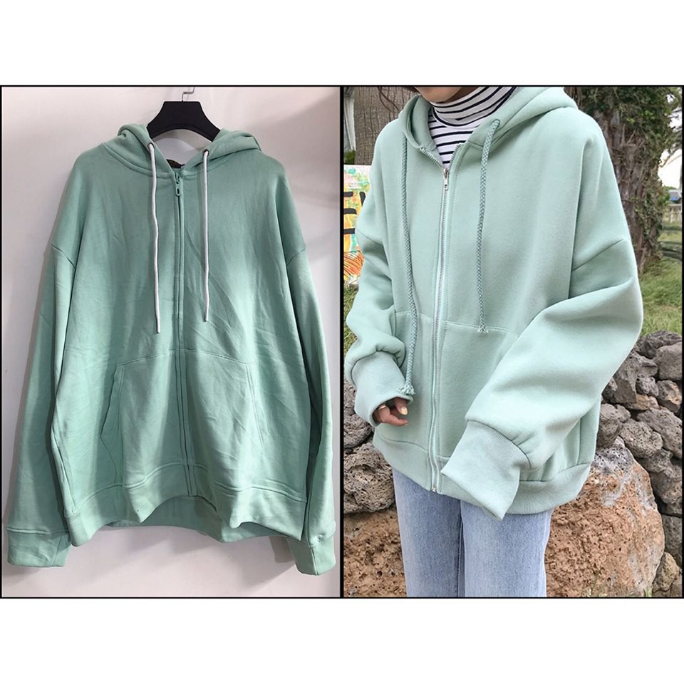 ÁO HOODIE ZIP TRƠN NHIỀU MÀU | BigBuy360 - bigbuy360.vn