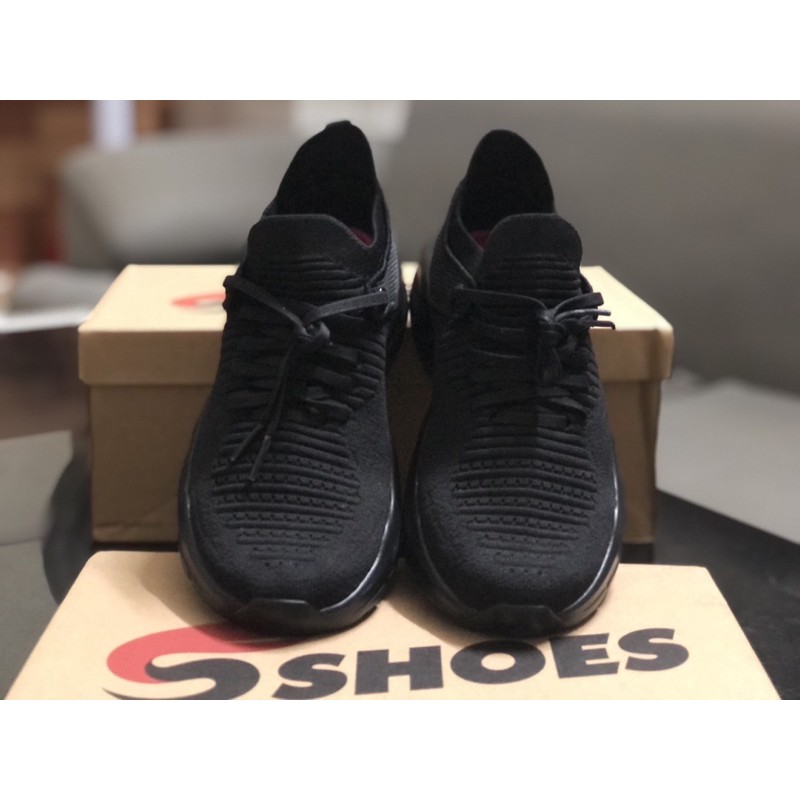 [Giày VNXK] Giày thể thao nam nữ êm nhẹ 💖FREESHIP💖 sneaker Sshoes trị bệnh, chạy bộ, tập gym, đi bộ K8966-5-ALLBLK