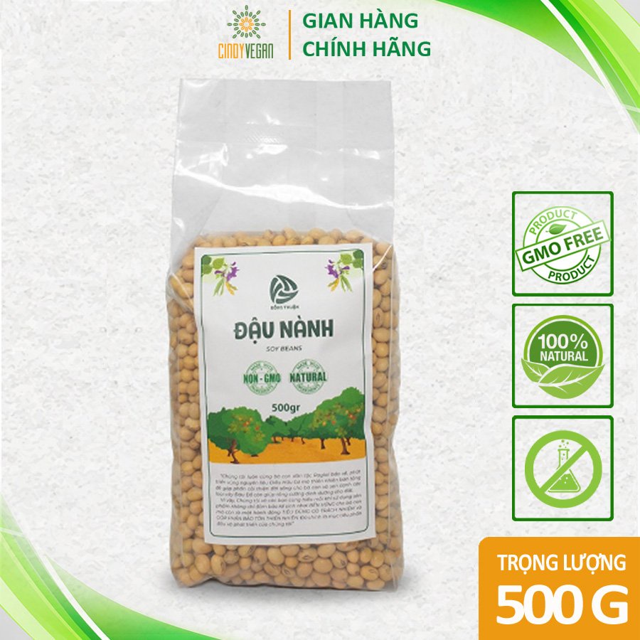 Hạt Đậu Nành  Hữu Cơ Thuần Chủng Tự Nhiên, không biến đổi Gen, healthy, tốt cho sức khỏe