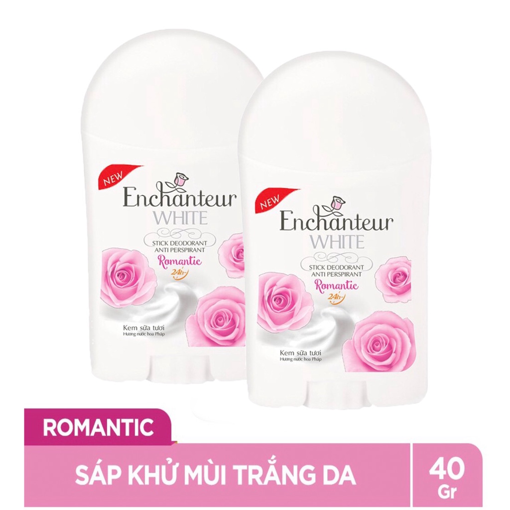 Sáp khử mùi trắng da Enchanteur 40g