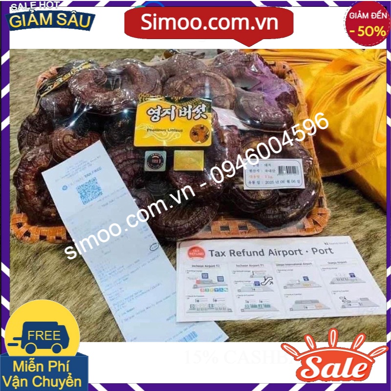 💥 ⚡ SẢN PHẨM CHÍNH HÃNG 💥 ⚡ 💥 ⚡ SẢN PHẨM CHÍNH HÃNG 💥 ⚡ Nấm Linh Chi núi - Hàn Quốc chính hãng thượng hạng (1 khay/