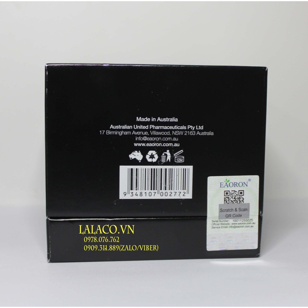Kem trứng cá tầm đen EAORON BLACK CAVIAR CREAM 50ml