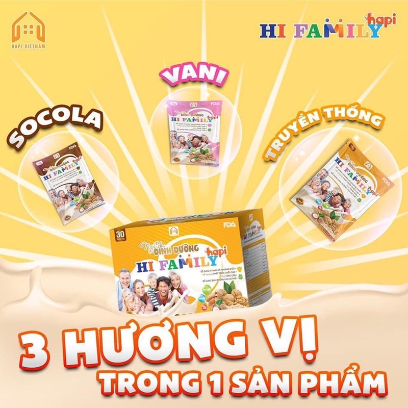 Ngũ Cốc Dinh Dưỡng Cho Mẹ Bầu và Sau Sinh Hi FAMILY- Giúp Sữa Đặc Hơn Dinh Dưỡng Nhiều Hơn ,Mẹ ăn Vô Con ,Bé Hấp Thu Tốt