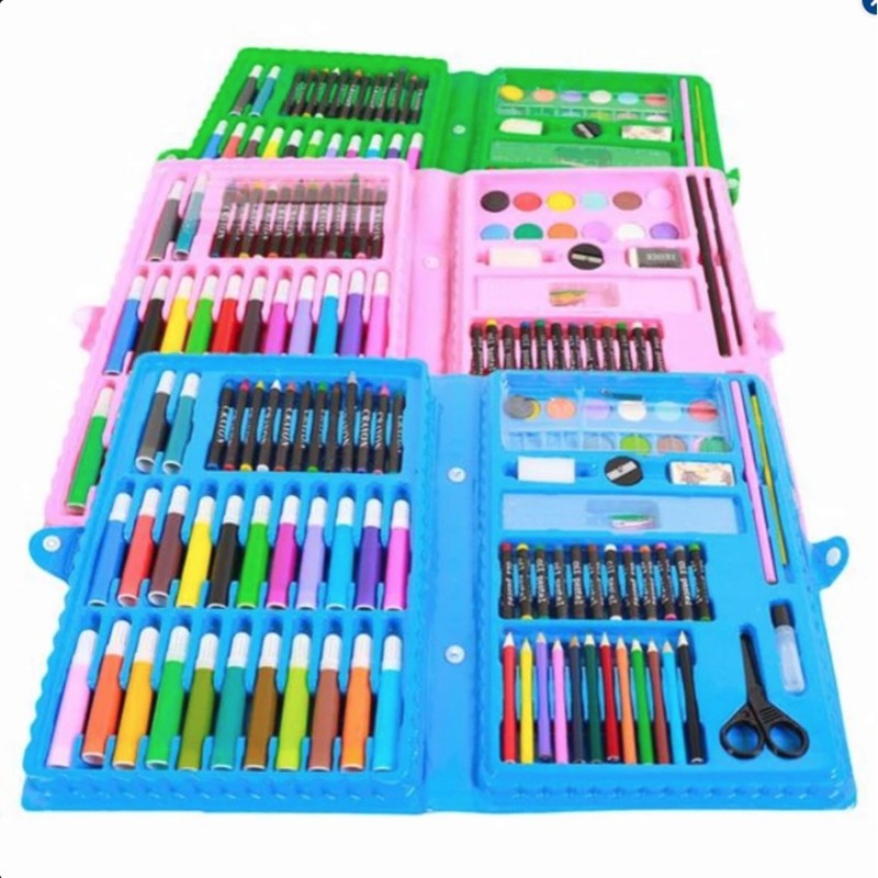Bộ Hộp Màu 86 Món Cho Bé
