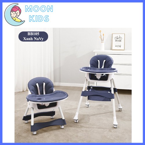 [Có Bánh Xe] Ghế Ăn Dặm Belly BaBy BB105 Full Phụ Kiện Phiên Bản Mới Nhất 2021- Umoo Bản nâng cấp