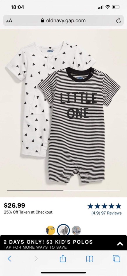 Body đùi Old Navy mã on web mới nhất