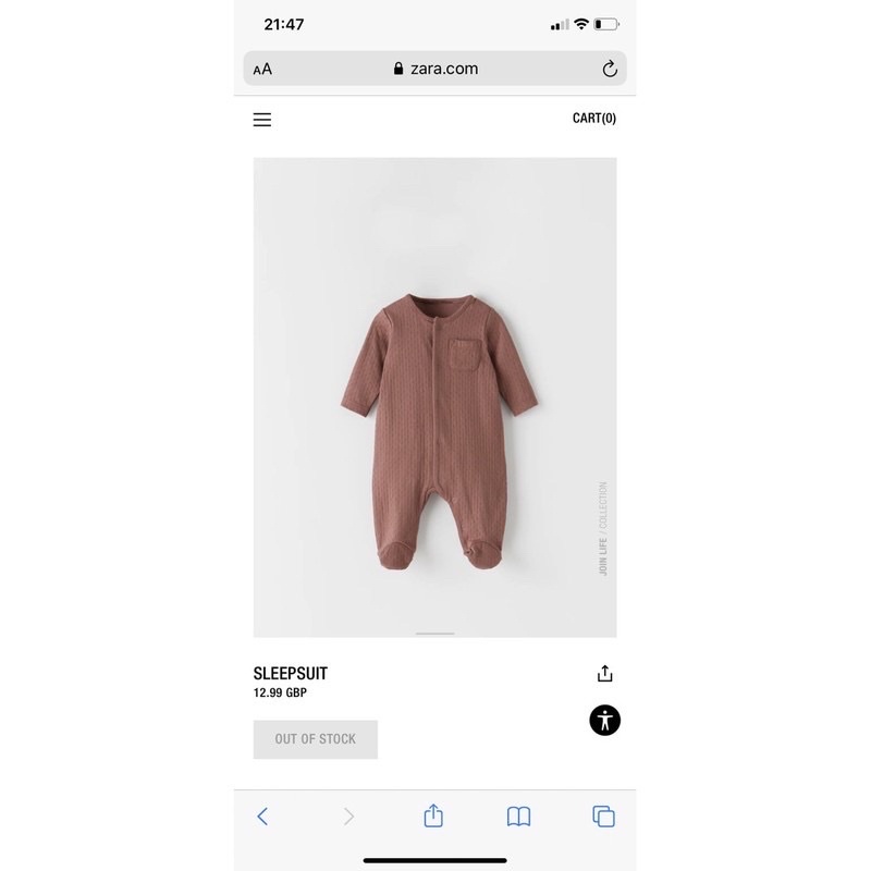 (Giá shock) Sleepsuit cotton- Body liền tất Z.R xuất xịn