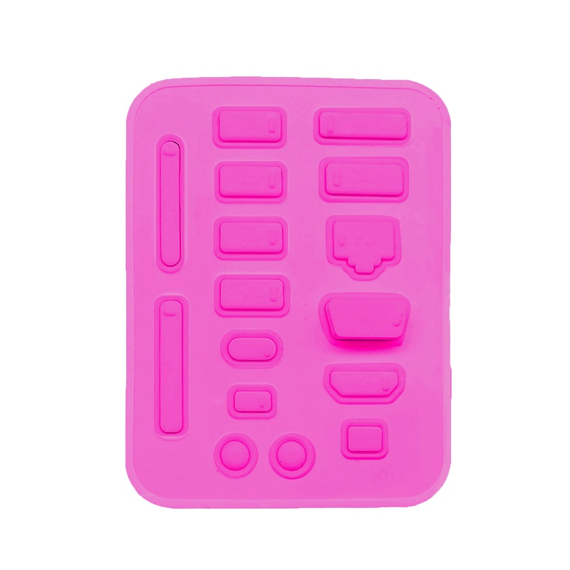 Bộ 16 Nút Bịt Cổng Máy Tính Bằng Silicone Chống Bụi