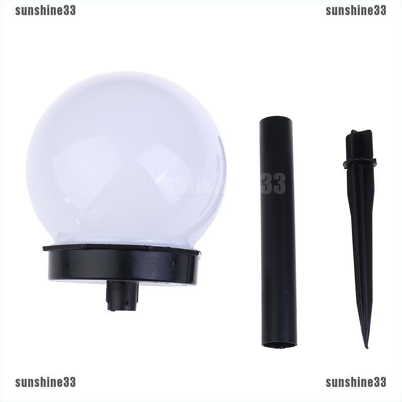 Đèn Led Tròn Năng Lượng Mặt Trời Trang Trí Lối Đi Sân Vườn
