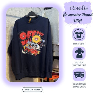 Áo sweater 2hand USA 🔥 SIÊU ĐẸP 🔥 Áo thời trang nam nữ 2hand hàng tuyển loại 1, thiết kế thẩm mỹ, dày dặn