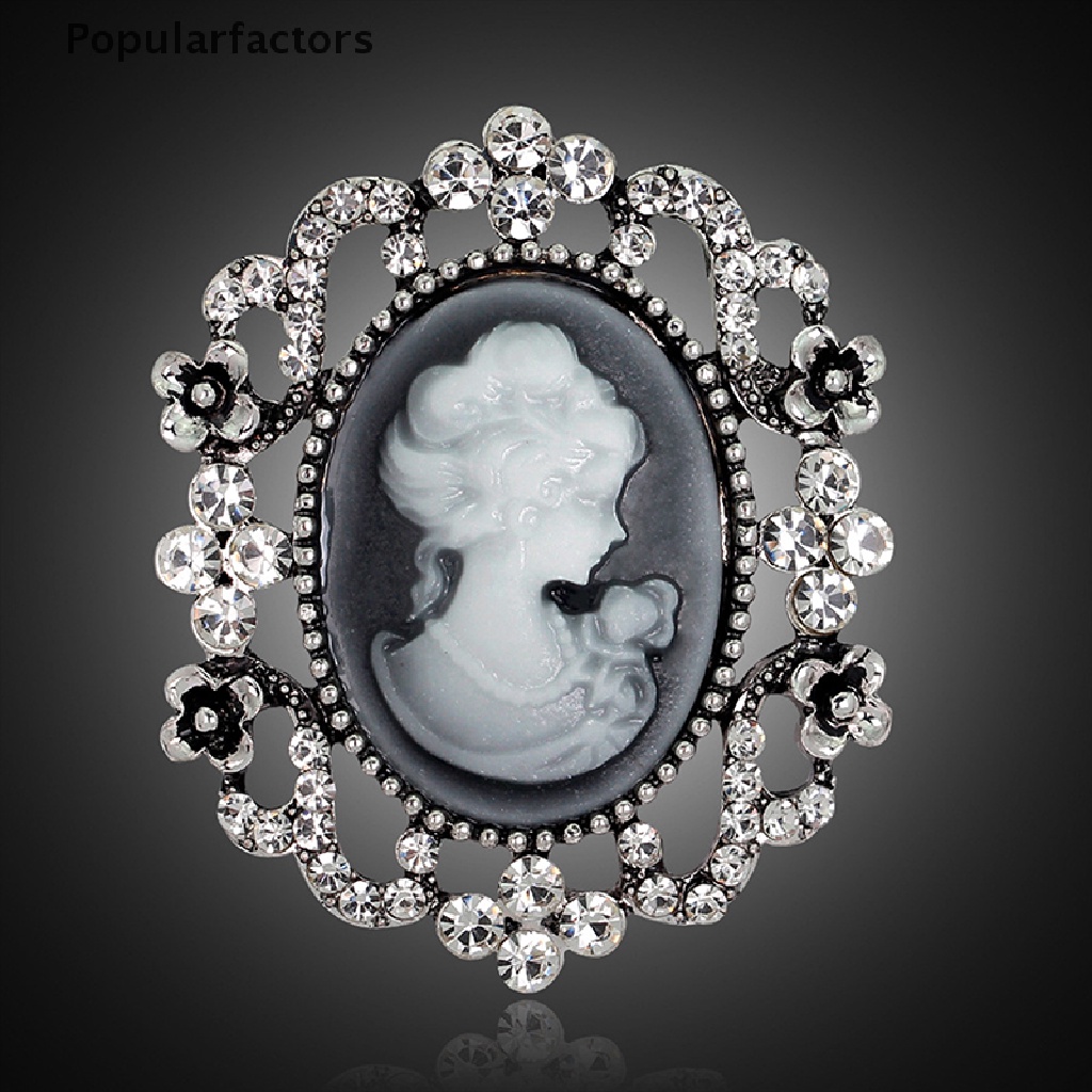 Trâm Cài Áo Đính Đá Pha Lê Phong Cách Cổ Điển 1