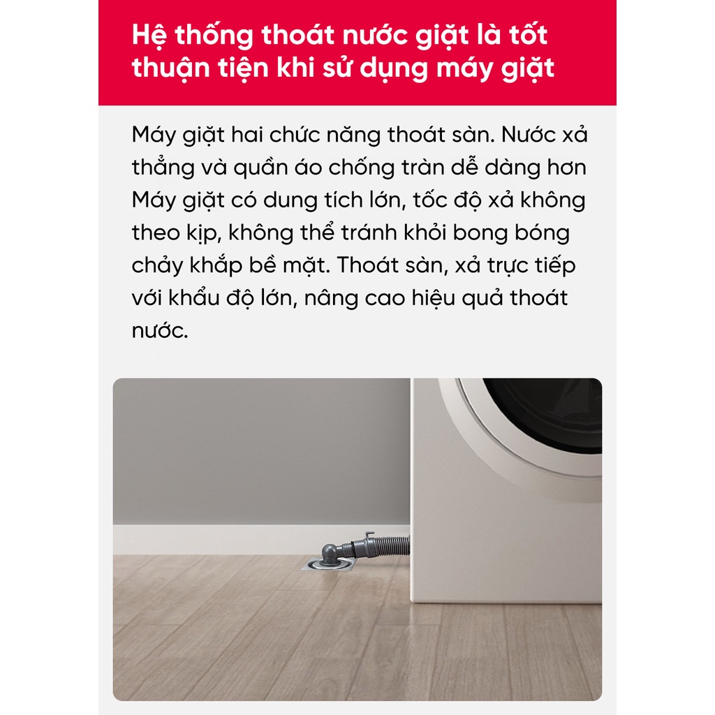 Nắp hố ga/ thoát sàn/ cống chống mùi Xiaomi DiiiB