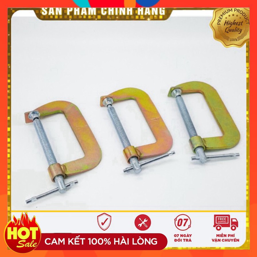 [GIÁ SẬP SÀN] Kẹp Chữ C , Cảo Chữ C 3in