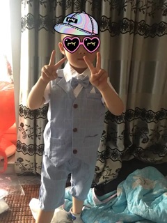 Bộ vest hè cho bé