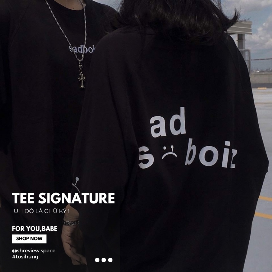 Áo thun TEE SIGNATURE ®️(Real)