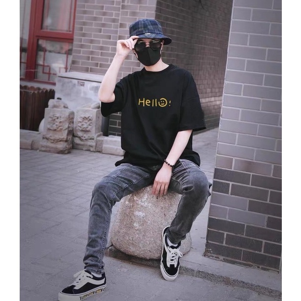 Áo thun phông nam nữ form rộng tay lỡ unisex ATL 227