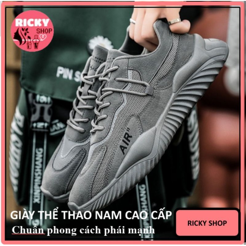 [GIÀY NAM] Giày Thể Thao Nam Cao Cấp AIR - Phong Cách Trẻ Trung Năng Động Giày Sneaker Nam FULLBOX