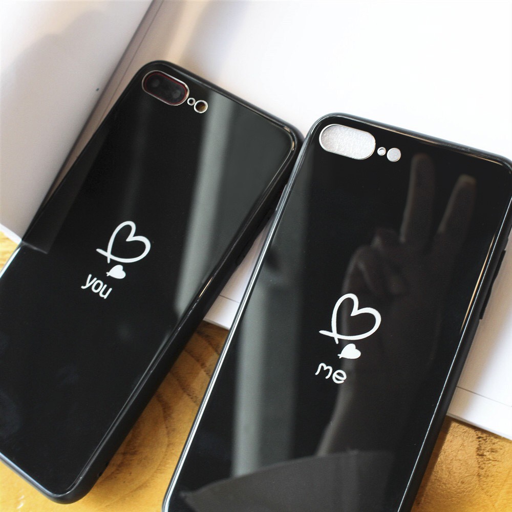 Ốp iphone kính Me You cho iphone 6 s plus 7 8 plus Xr X s max 11 11 pro max 12 mini 12 pro max Se2