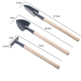 Bộ 3 dụng cụ làm vườn mini siêu cute