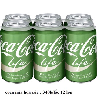 6 lon coca mía hoa cúc nhập khẩu mỹ - có sẵn hà nội, vinh