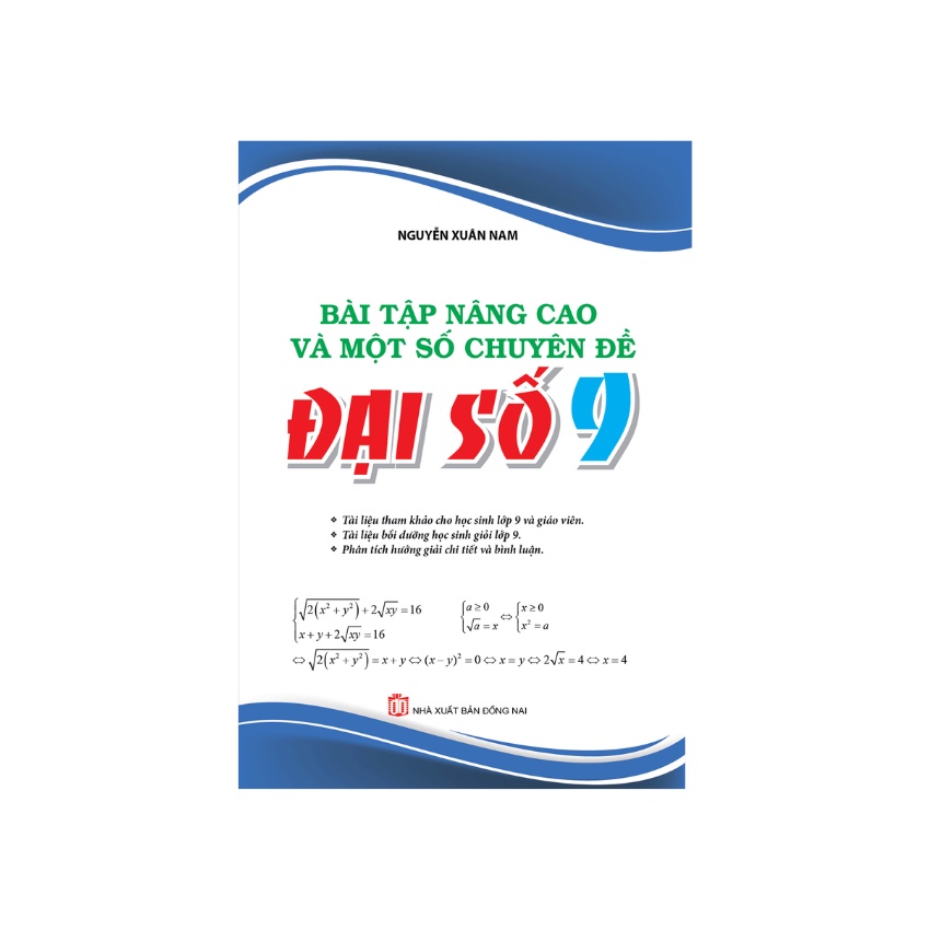 Sách - Bài Tập Nâng Cao Và Một Số Chuyên Đề Đại Số 9