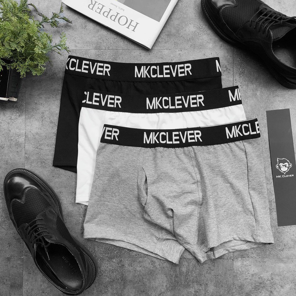 Quần Boxer Nam MK CLEVER Chất Cotton Thoáng Mát