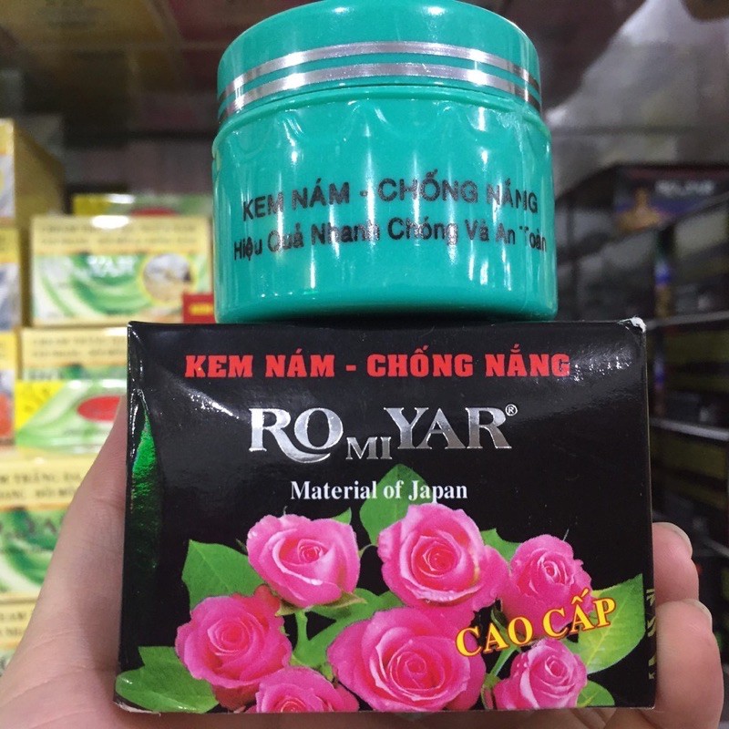 Nám chống nắng romiyar giá tem MỚI 98k