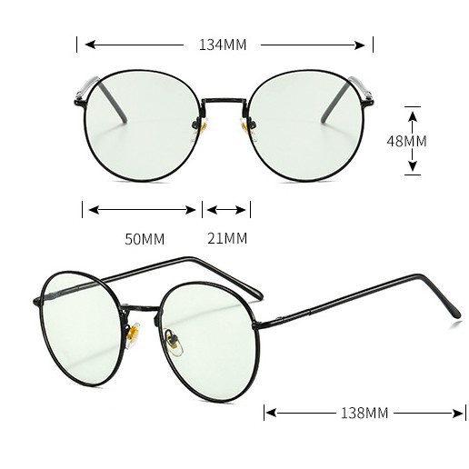 Kính mát chống tia bức xạ 2 trong 1 cho nam nữ