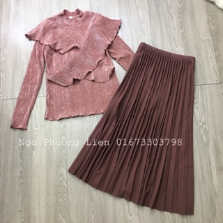 Set áo + chân váy