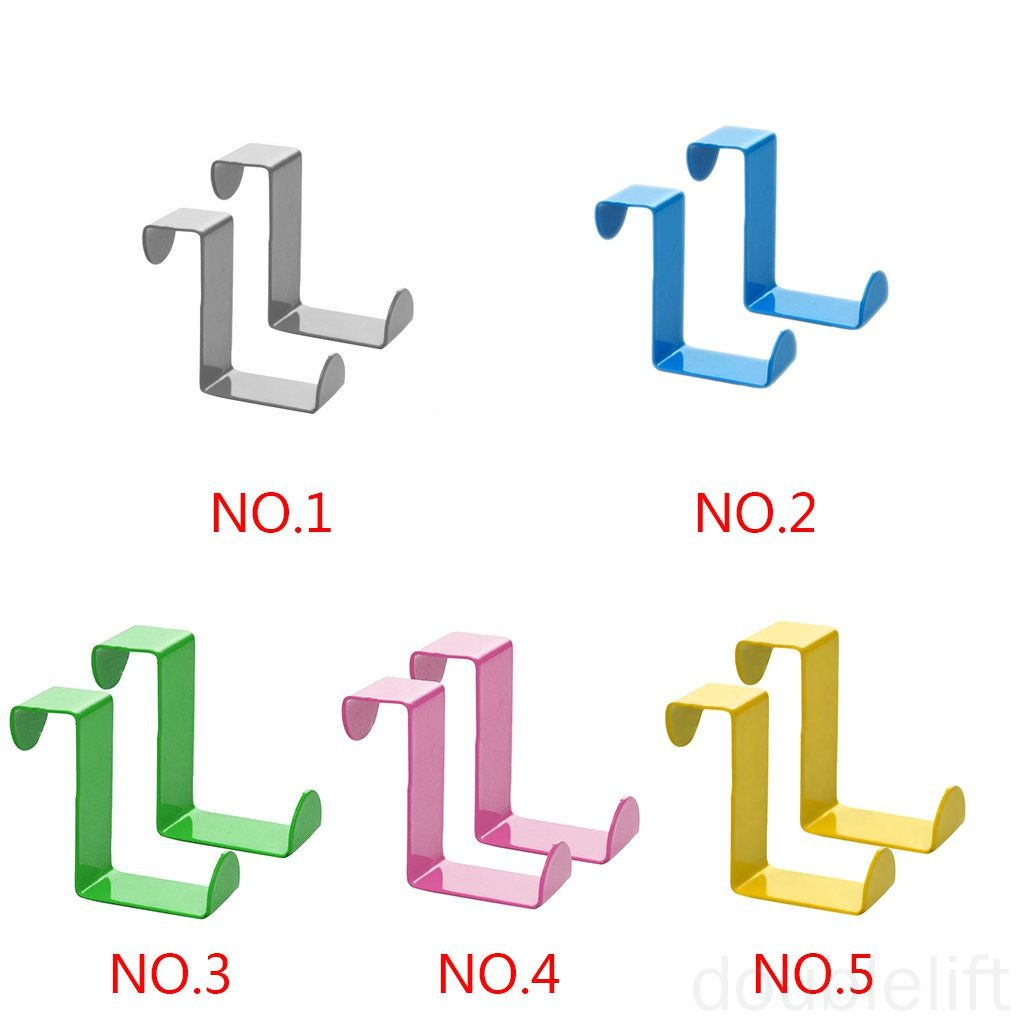 Set 2 Móc Treo Đồ Đa Năng Bằng Thép Không Gỉ