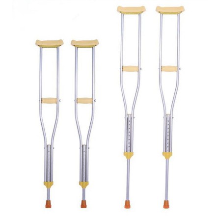 Nạng Chống Nách Hợp Kim Nhôm Akiko_Trẻ em và Người lớn, chuẩn chính hãng nhập khâu