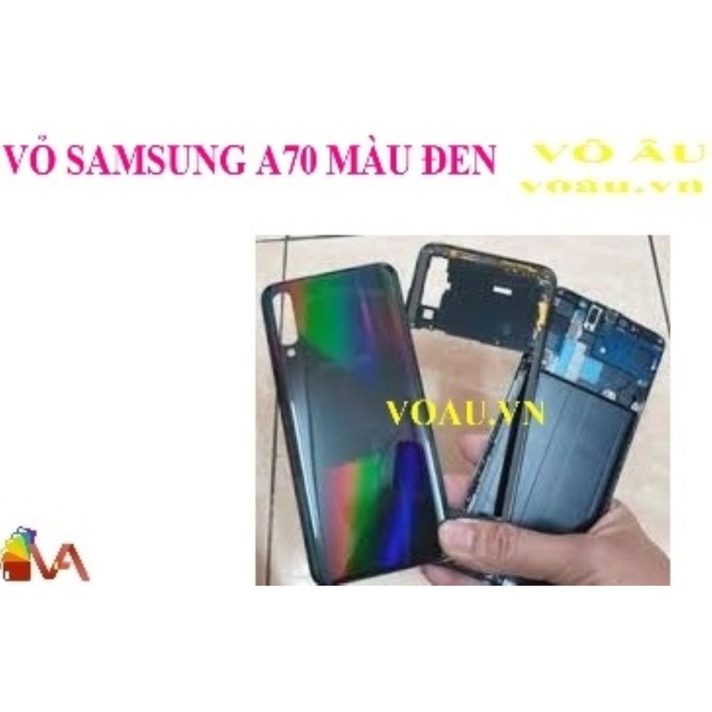 VỎ SAMSUNG A70 MÀU ĐEN [chính hãng]