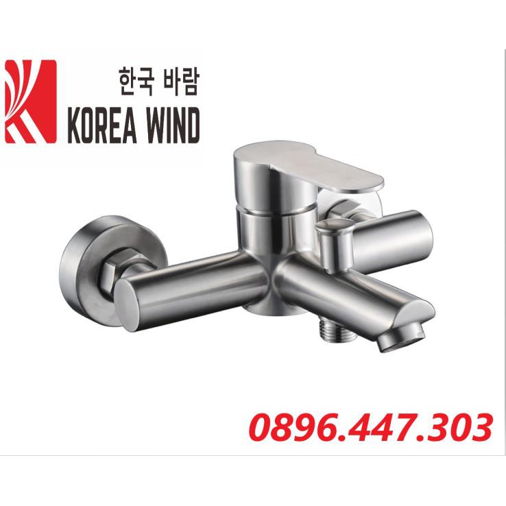 Vòi sen tắm nóng lạnh Inox SUS 304 không chì (Pb) - Âm tường