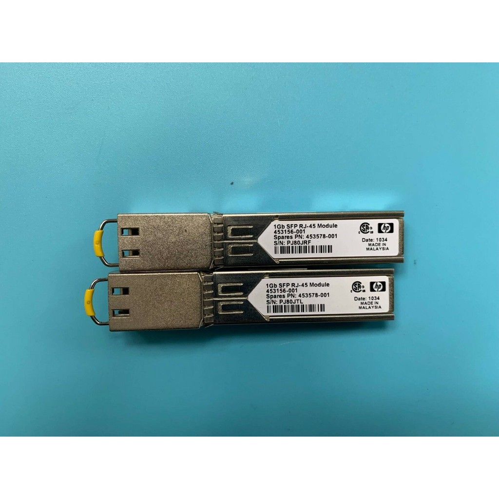 Module đồng HP SFP RJ-45 453156-001 | Phụ Kiện Quang SFP To RJ45 1GE